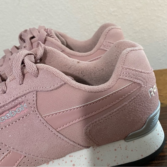 Reebok Harman Women's size 7 M Pink Suede Classic Work Shoes composite Toe - Picture 11 of 15